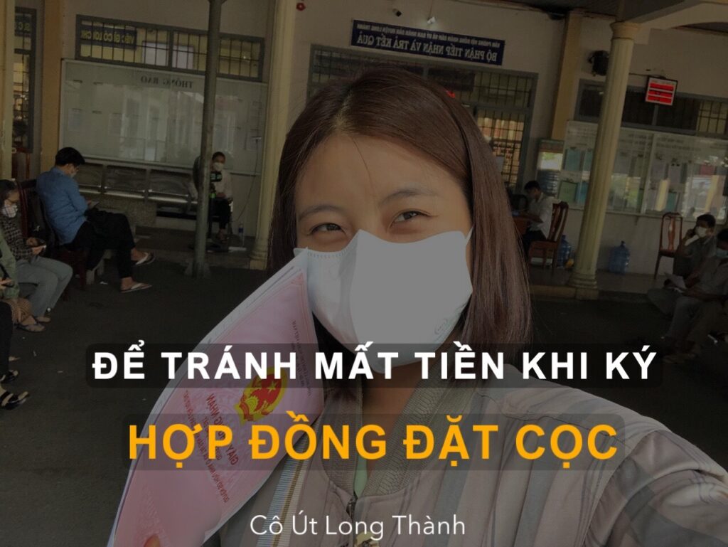 để tránh rủi ro trong hợp đồng đặt cọc