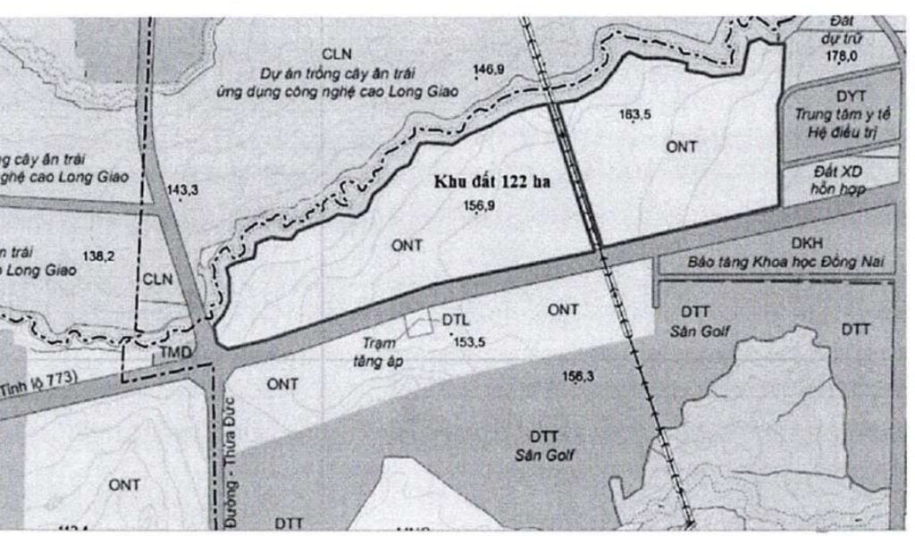 Quỹ đất lợi thế của tuyến DT773