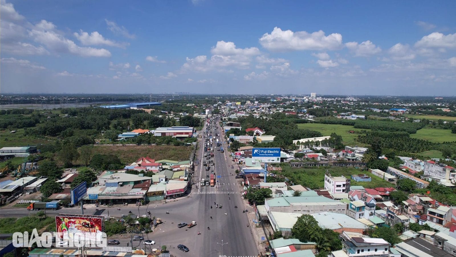 Ngã Ba Nhơn Trạch (Điểm giao 25B và QL51). Nguồn hình: Báo giao thông