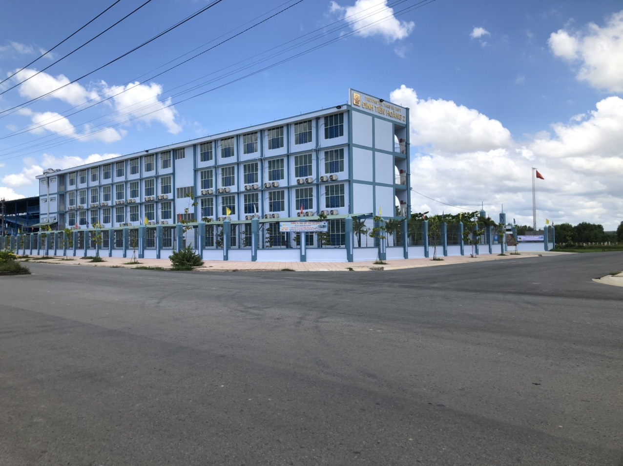 Trường liên cấp Đinh Tiên Hoàng tại dự án Khu dân cư An Thuận 